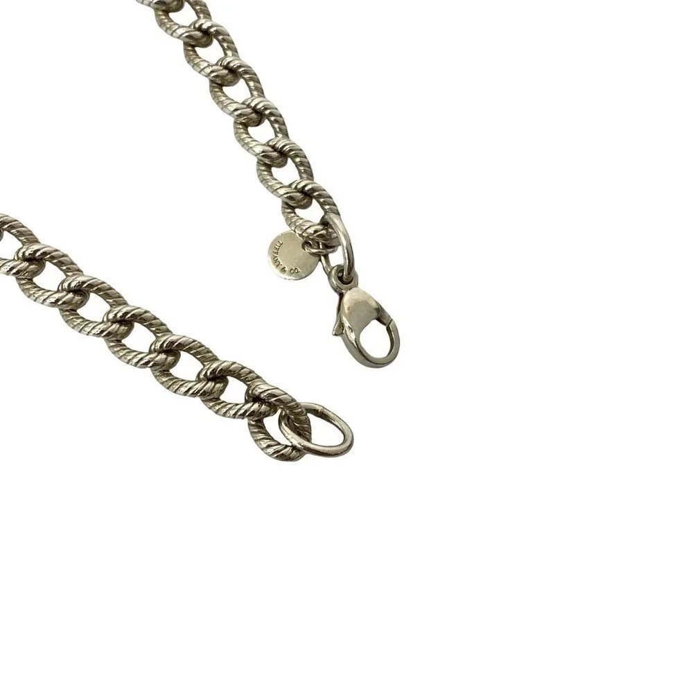TIFFANY Authentic Silver Charm Bracelet